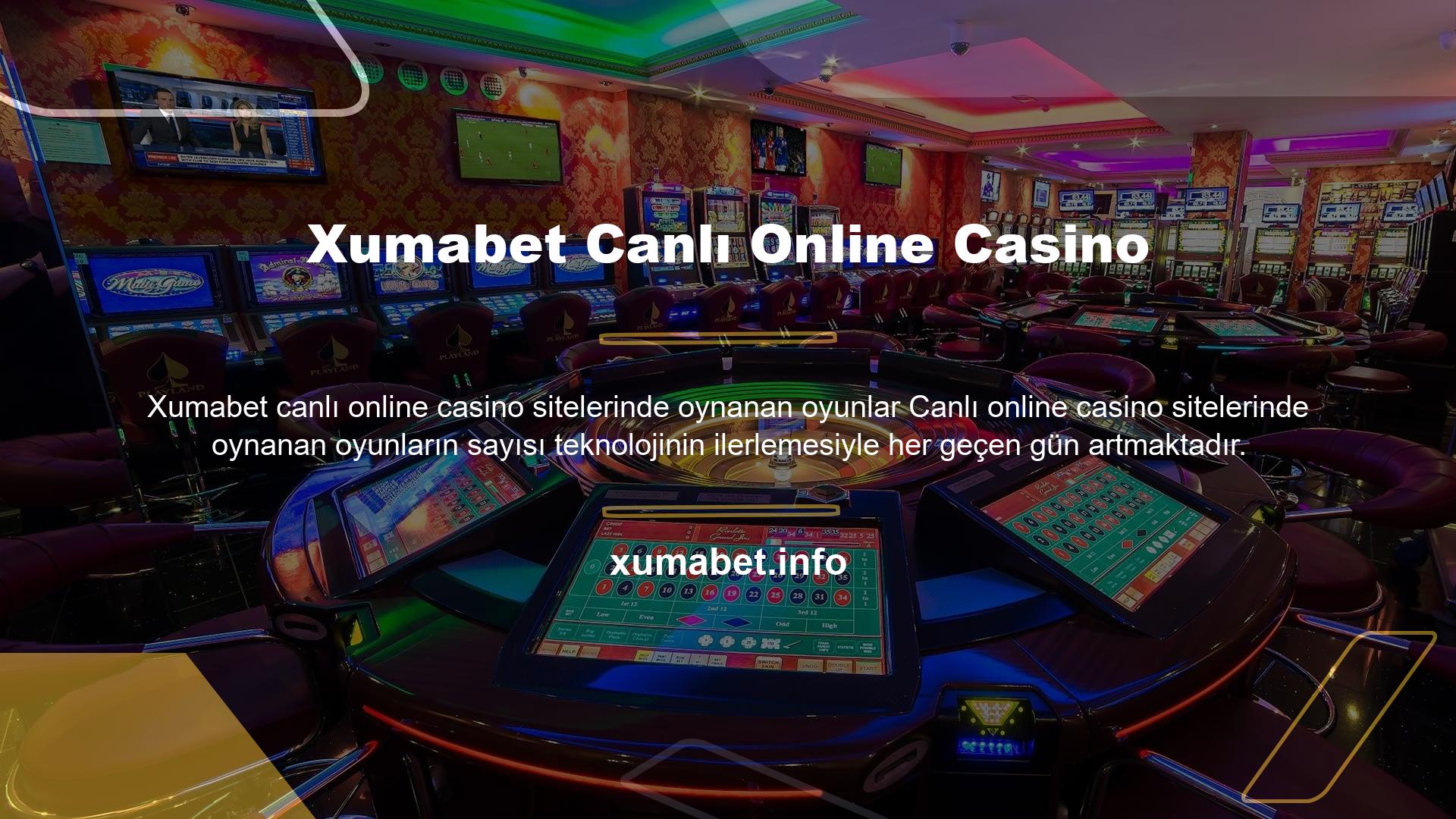Canlı casino sitelerinde oynanan oyunlara erişmek için bu sitelerden birine üyelik yeterlidir